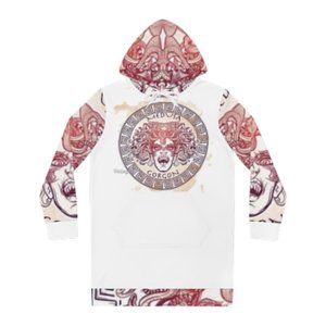 Women's Madusa Color Fuse Hoodie Dress (AOP)